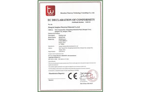 CE Certification (LVD) for TELFON Underfloor Heating Mat