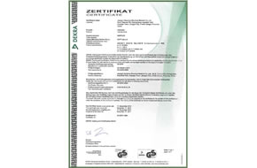 GS certificate for pipe heating cable
