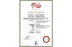 SAA Certification for FEP Underfloor Heating Mat